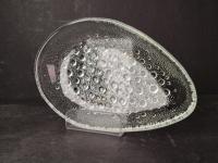 ANK STARA SZKLANA ŚLEDZIÓWKA PATERKA J. S. DROST HUTA ZĄBKOWICE