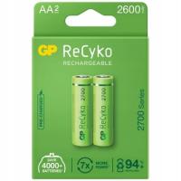 2xAKUMULATOR R6 AA GP RECYKO + 2500MAH