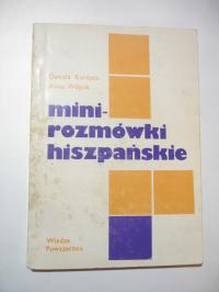 Mini-rozmówki hiszpańskie. Danuta Kurzyca