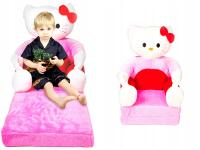 RÓŻOWY MATERAC DZIEWCZYNKI MATERACYK DZIECKA KOTEK