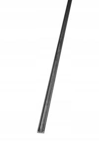 płaskownik stalowy dwugarbny elementy kute 40x8 mm (odcinki 1- 3 mm) 1 m