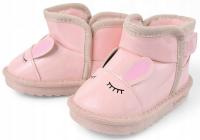 Застегнутые на липучке сапоги Trepy утепленные зимние сапоги с мехом сапоги * 15*