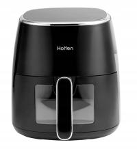 FRYTKOWNICA BEZTŁUSZCZONA Z OKIENKIEM HOFFEN, 1550 W, 5 L, CZARNA AIR FRYER