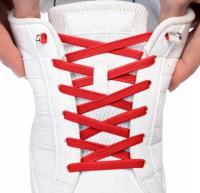 Шнурки для обуви эластичные плоские без завязок