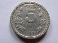 INDIE 5 RUPII 2001 ROK NOIDA !!!!!!!!!!!!!!!! 1263