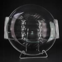 ANK STARA TACA PATERA TALERZ SZKLANA ART DECO HSG HORTENSJA NR KAT 460 PRL