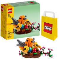 КОНСТРУКТОР LEGO CREATOR 40639 ПТИЧЬЕ ГНЕЗДО ПОДАРОК НА ДЕНЬ ЗАЩИТЫ ДЕТЕЙ СУМКА
