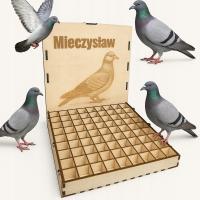 SKRZYNIA GOŁĘBIE POJEMNIK NA TIPESY PREZENT DLA HODOWCY mikołajki święta