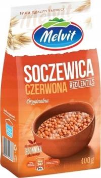 Soczewica czerwona Melvit 0,4 kg