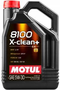 Olej silnikowy Motul 8100 X-CLEAN+ 5W-30 5 l