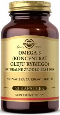 SOLGAR OMEGA 3 60k DHA EPA РЫБИЙ жирные КИСЛОТЫ