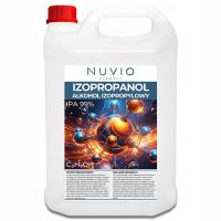 IZOPROPANOL CZYSTY IPA 5L Alkohol izopropylowy 99,9% odtłuszczacz NUVIO