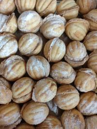 Ciastka złoty orzech orzechy nadziewane na święta HIT 450 g