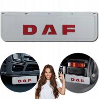 Брызговик фартук DAF отжима TiR белый - красный