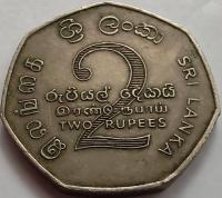 3923 - Sri Lanka 2 rupie, 1976
