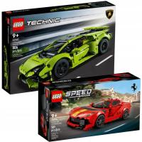 LEGO Speed Champions 76914 Ferrari 812 Competizione + Lamborghini Huracán