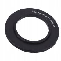 39 mm do 49 mm adapter obiektywu aluminium 39 mm do 49 mm filtra W AH