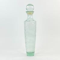 Wysoka szklana karafka 12x12x53 cm