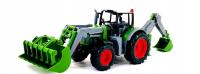 TRAKTOR Z MASZYNĄ turem koparka 46T