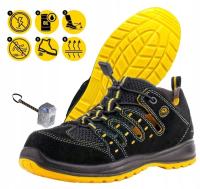 SANDAŁY ROBOCZE buty MĘSKIE LEKKIE ELASTYCZNE LETNIE S1 ESD SRA oddychające