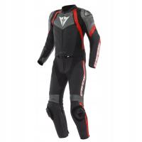 DAINESE AVRO 4 2PC BLACK ANTHRACITE RED LAVA KOMBINEZON MOTOCYKLOWY