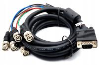 KABEL D-SUB SVGA do monitora SVGA- 5x BNC 3m 5x BNC VGA Vitalco DSKSV85