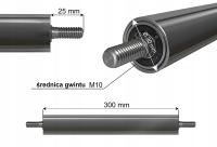 Транспортировочные ролики ROLOTOK fi 30 L-300