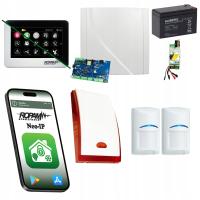 ZESTAW ALARMOWY ROPAM 2x CZUJNIK RUCHU BOSCH PROFESJONALNY ALARM IP WIFI