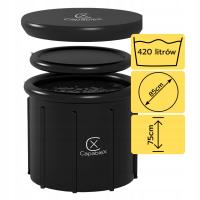 BALIA BANIA do morsowania WANNA lodowa BECZKA CAPABLEX 420L pokrywa 420L