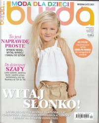 Burda Moda dla dzieci 1/2021 WITAJ SŁONKO! + wykroje