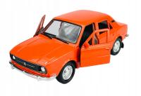 WELLY SKODA 105 L 150L POMARAŃCZOWY 1:34 NOWY METALOWY MODEL 43825