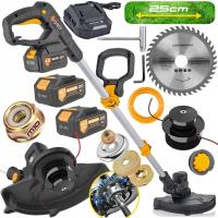 Аккумуляторный триммер, газонокосилка 4ah mp0417 majster PRO