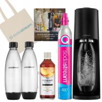 Газированный сатуратор SodaStream Terra черный 3 бутылки газ