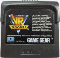 VR Troopers - SEGA GAME GEAR - SAM CARTRIDGE