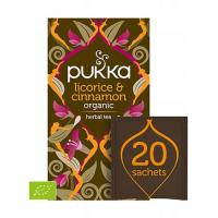 Pukka Licorice & Cinnamon BIO 20 saszetek Herbata Ekologiczna PUKKA