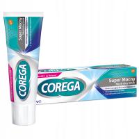 Corega супер сильный нейтральный вкус фиксирующий крем для зубных протезов 70 г