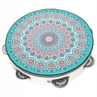 BĘBEN RĘCZNY BABY TAMBURYNKA PERKUSYJNE PODRĘCZNE TAMBURYNY DZIECKO