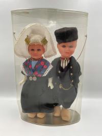 Голландские куклы Розетта, пара мальчика и девочки