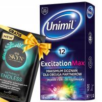 Презервативы Unimil Excitation МАКС 12 шт.