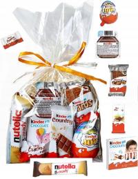 Набор конфет Kinder Nutella подарочный пакет для пасхальных сладостей