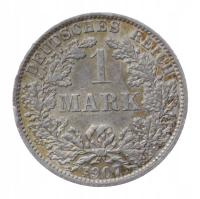 [M19718] Niemcy 1 marka 1907 A
