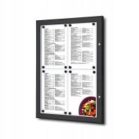 Информационная витрина на меню 4xa4-черный