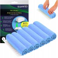 Worki próżniowe rolowane ZESTAW 6szt na ubrania do WALIZKI w podróż MOCNE