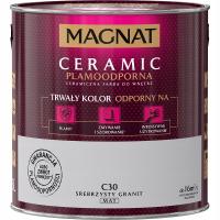 MAGNAT CERAMIC FARBA CERAMICZNA DO WNĘTRZ SREBRZYSTY GRANIT C30 5L