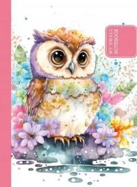 NOTATNIK OZDOBNY 105X148/48K GŁADKI TW SOWA, FRESH