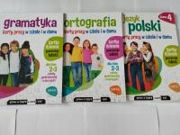 KARTY PRACY Gramatyka Ortografia Polski klasa 4 x3