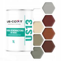 FARBA DO MEBLI KUCHENNYCH FRONTÓW SZAFEK DO PŁYTY 16 KOLORÓW MAT 1L