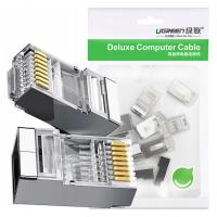 10x metalowa wtyczka wtyk RJ45 UGREEN 8P/8C Cat.6