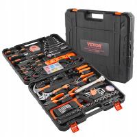 Zestaw narzędzi 216 częściowy ogólny zestaw narzędzi ręcznych gospodarstwa domowego z przenośną walizką narzędziową