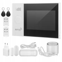 SYSTEM ALARMOWY DLA BEZPIECZEŃSTWA W DOMU, BEZPRZEWODOWE ZESTAWY ALARMOWE W PEŁNYM EKRANIE DOTYKOWYM